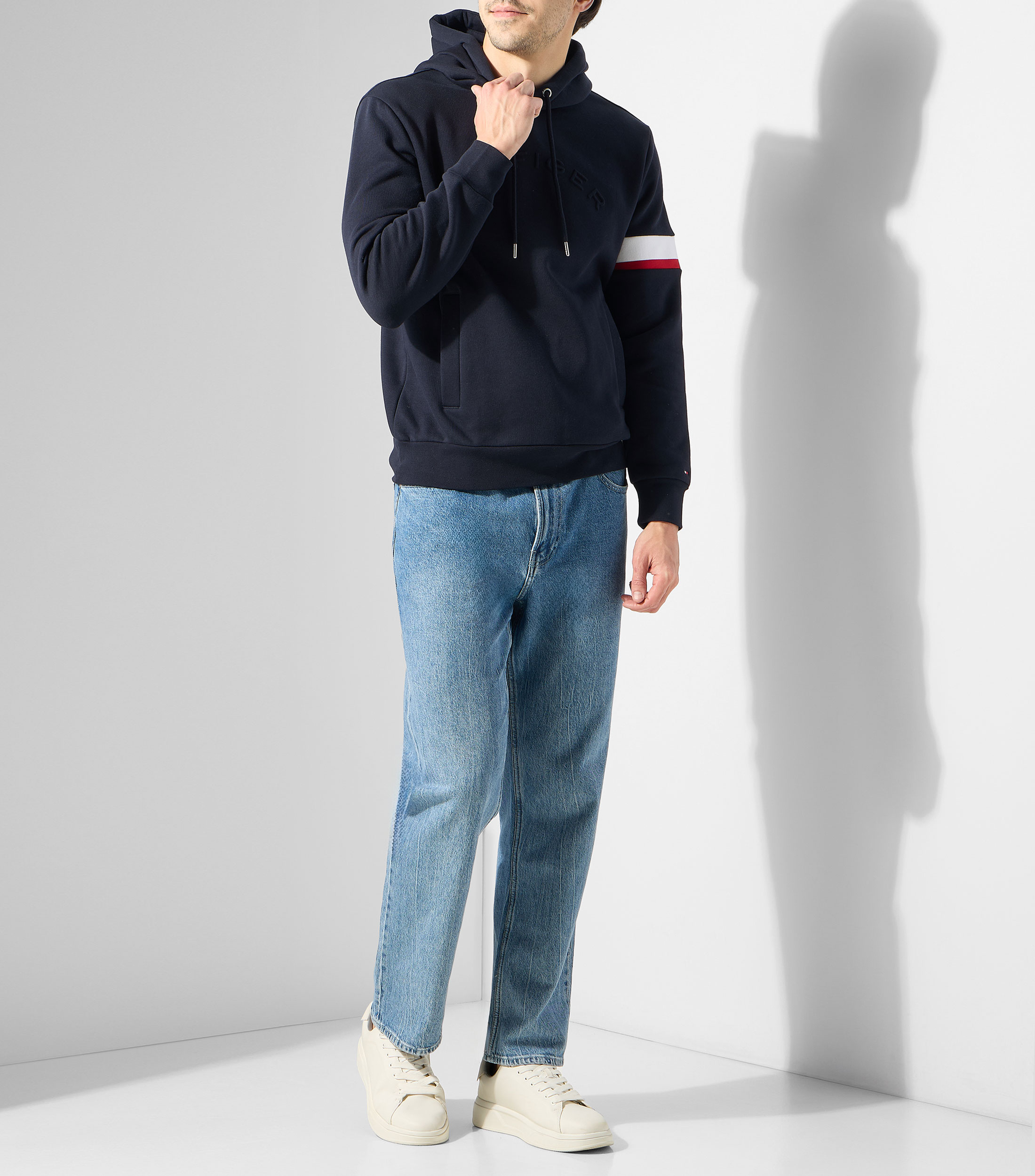 Sudadera canguro con capucha Hombre